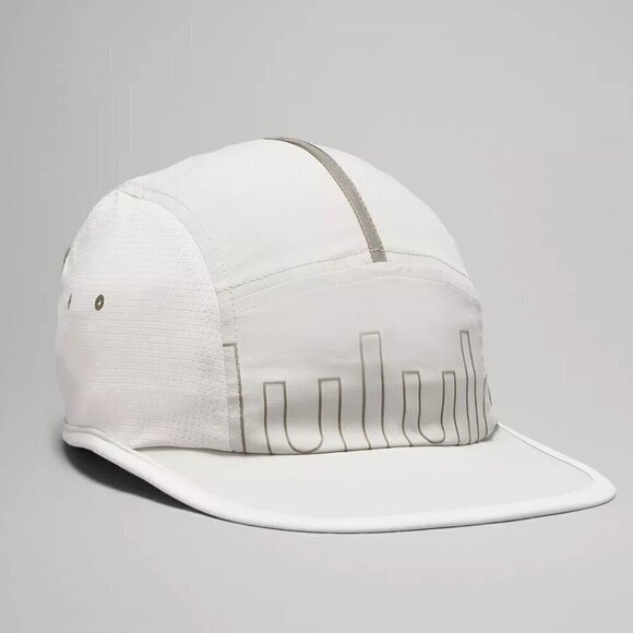 NWT Lululemon Drawcord Hiking Cap - Heathered Silverstone/Bone S/M and L/XL - Picture 1 of 6
